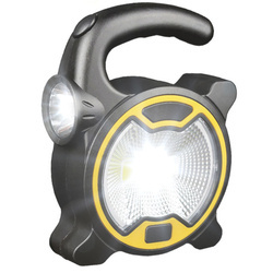Lampka warsztatowa z rączką LED + COB | 3x AA | W30