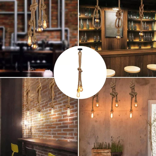 Lampa sufitowa wisząca | Loft | Boho | ZRT-R100-B