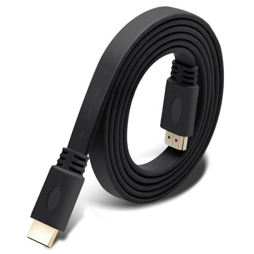 Płaski kabel HDMI 1.4 | 3D | 1080p FULL HD @ 60hz | HDB-3M