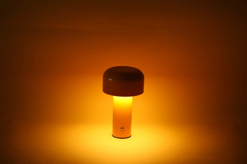 Lampa stołowa z wbudowanym akumulatorem | Nowoczesna lampka nocna | Dotykowa lampka stołowa  |  YG-D017-R