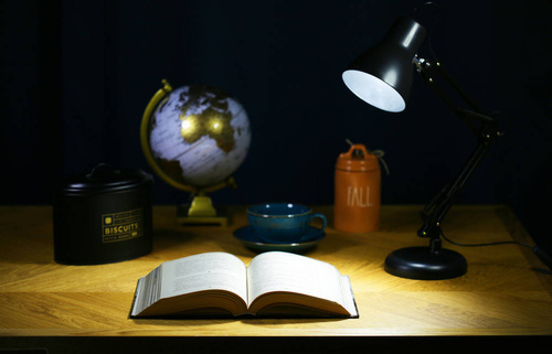 Lampka biurkowa, szkolna LED | Regulowana lampa kreślarska na biurko | MT-830B