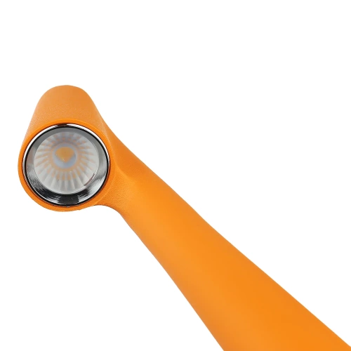 Lampa stołowa 33,5cm | Bezprzewodowa lampka nocna z wbudowanym akumulatorem | Lampka z dotykowym sterowaniem | HMS-355-ORANGE