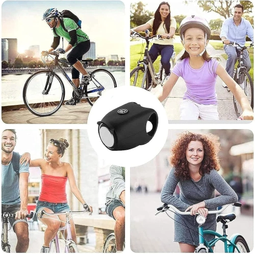 Elektryczny dzwonek rowerowy 120dB | Głośny klakson na rower, motocykl  6 trybów dźwiekowych |GJLB-125
