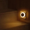 Inteligentna lampka nocna LED z czujnikiem zmierzchu | Lampka nocna do kontaktu  z ciepłym światłem | JL-510