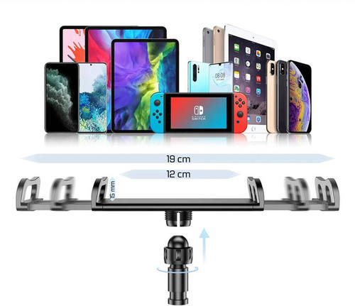 Elastyczny statyw na telefon i tablet | Uchwyt z pałąkiem 50 cm | PSI-T006