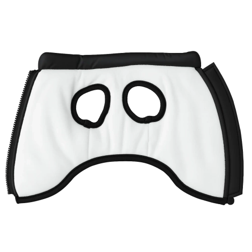 Zimowa kurtka dla psa z szelkami M czarna | Ocieplana, wodoodporna  i odblaskowa kurtka dla psa | PET-016M-BK