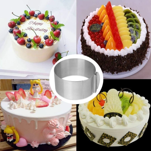 Regulowany rant do tortu 15-30 cm | Forma do ciasta | RH-T01-15CM