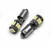 Żarówka samochodowa LED BA9S 5 SMD 5050 CAN BUS