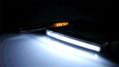 54 SMD 3014 Światła LED do jazdy dziennej z kierunkowskazem | DRL 21