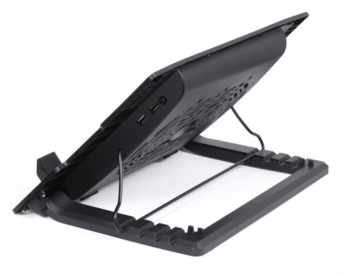 Podkładka chłodząca - podstawka pod laptopa 9-17'' | F2-BLACK