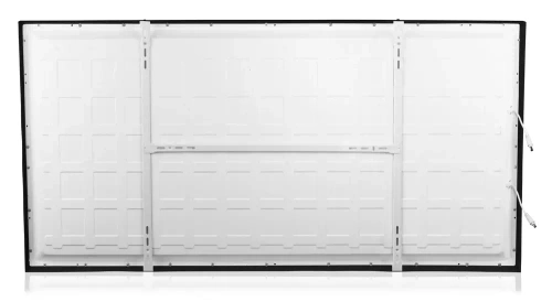Panel sufitowy LED | Natynkowy plafon 120x60cm | 120W, 12000lm | czarny