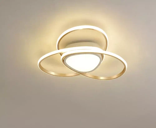 Nowoczesna lampa sufitowa zmieniająca barwę światła| LED | Pilot