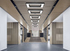 Lampa sufitowa wisząca LED 40W | kwadratowa | aluminium | CCD niemrugająca | 60x60x6 | LPL-008
