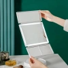 Składane lusterko kosmetyczne do makijażu z podświetleniem LED i powiększeniem 2X 3X | XR-3300-WHITE