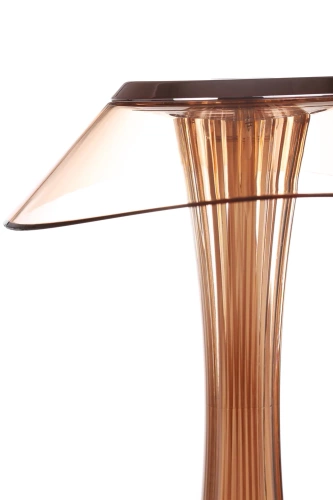 Nowoczesna lampka stołowa | Lampka nocna z wybudowanym akumulatorem | Lampka stołowa LED | MGD-151-Brown