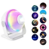 Projektor gwiazd | Lampka nocna RGB z wbudowanym głośnikiem | XTY01-WHITE