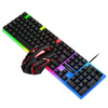 Zestaw gamingowy klawiatura i myszka, podświetlenie LED RGB, USB | TF230