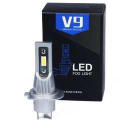 Komplet żarówek LED V9 CSP H7 | MINI | 12V 24V 8000lm