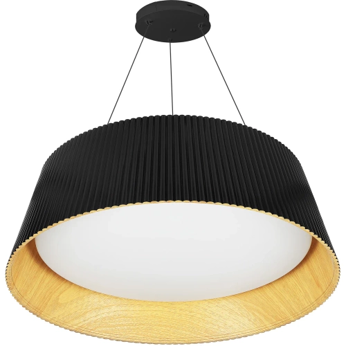 Nowoczesna lampa wisząca LED | Żyrandol z 1 punketm świetlnym | CDL-461-BLACK