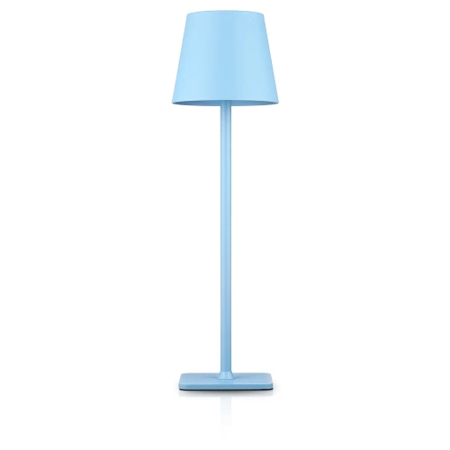 Lampka stołowa z wbudowanym akumulatorem | Dotykowa lampka nocna | HJA20-BLUE