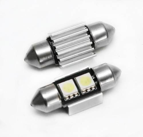 Żarówka samochodowa LED C5W 2 SMD 5050 CAN BUS