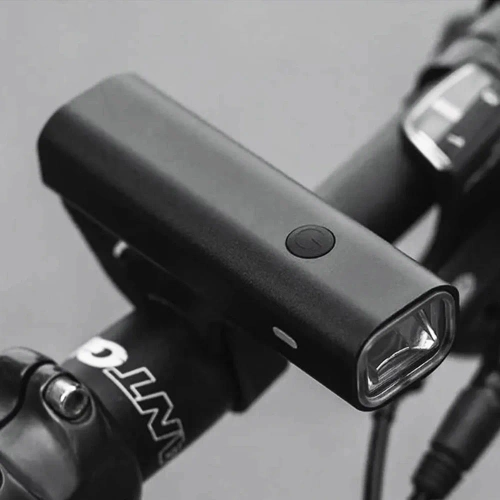 Reflektor rowerowy LED 400 lm USB-C | Wodoodporna lampka na rower z trybem SOS | Mocna lampka z wbudowanym akumulatorem | XJLQD