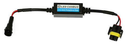 Komplet 2 szt - A1 Cyfrowy filtr H1 LED CAN BUS - pomarańczowy