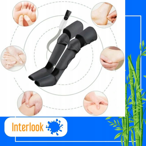 Masażer do nóg | Drenaż limfatyczny | Presoterapia | KJ-062-GREY