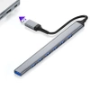 Rozdzielacz USB na 7x USB-A | adapter, rozgałęźnik 7w1 | HUB