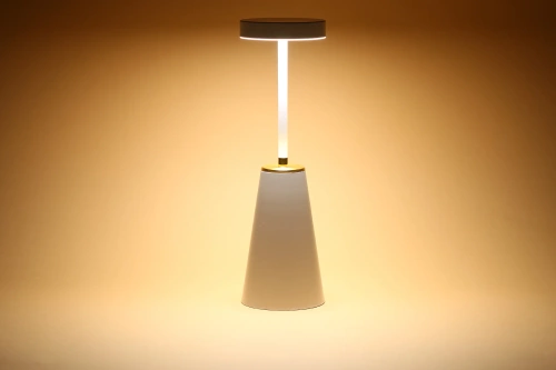 Bezprzewodowa lampka stołowa| Efektowna lampka LED | JX20-WHITE