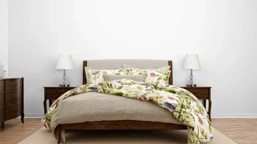 Stojąca lampka nocna 38cm, nowoczesna, glamour, gwint E27 | TB-D531