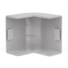 Łącznik kątowy do listwy maskującej 40x20mm | szary | CDT-03