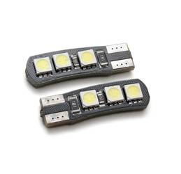 Żarówka samochodowa LED W5W T10 6 SMD 5050 CAN BUS dwustronna