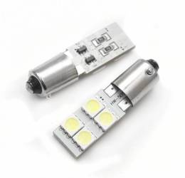 Żarówka samochodowa LED BA9S 4 SMD 5050 CAN BUS