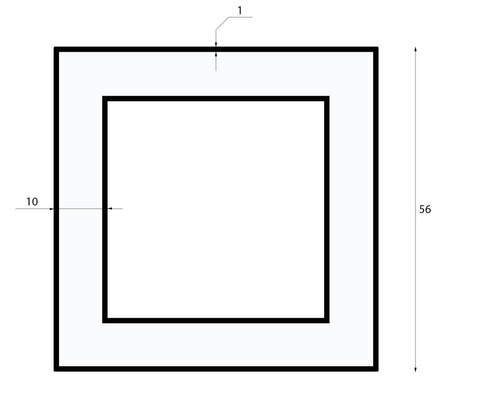 Lampa sufitowa wisząca LED 40W | kwadratowa | aluminium | CCD niemrugająca | 60x60x6 | LPL-008