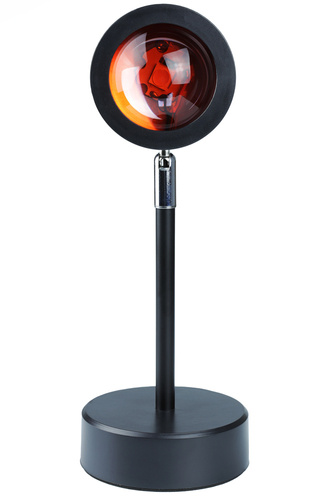 Lampka projekcyjna LED imitująca zachód słońca | RB-01-SunsetRED