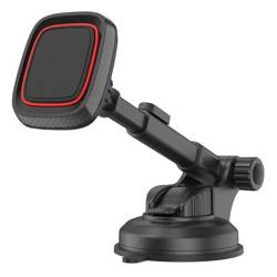 Samochodowy uchwyt magnetyczny do telefonu | teleskopowy statyw | na szybę przednią | PSI-M043