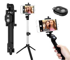 Selfie-stick z pilotem bluetooth | Monopod statyw | Kijek do robienia zdjęć | PSI-S003