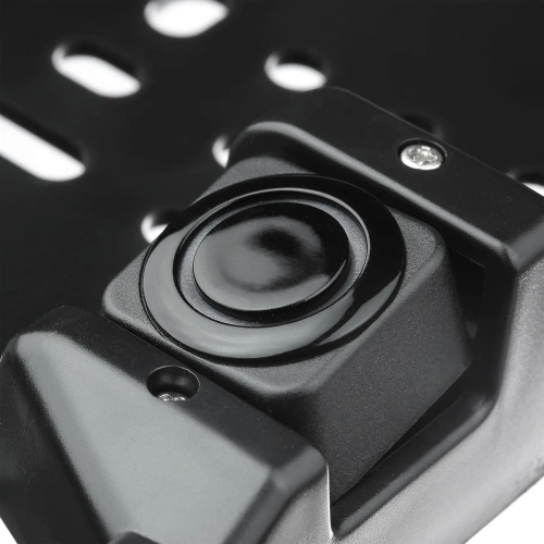 Ramka tablicy rejestracyjnej z kamerą cofania i czujnikami parkowania – 3w1 | Ramka z kamerą cofania i czujnikami – szeroki kąt, LED, wodoodporna IP67