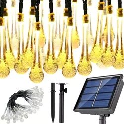 Ogrodowa girlanda solarna LED | 6 metrów, 40 diod LED | SDC-S40LED-6M