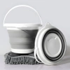 Wiadro składane | Silikonowe | Przenośne | XCP-5L-GREY