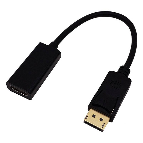 Kabel HDMI (f) - Display Port | 4K | 30 cm | DP-H-30CM-Black