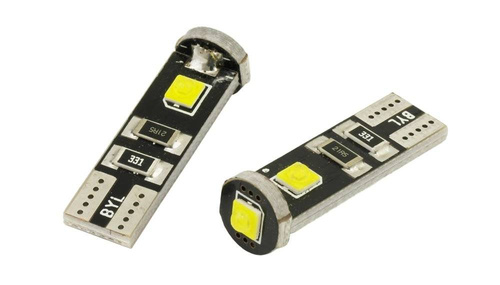 Żarówka samochodowa LED W5W T10 3 SMD CREE 
