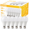 Zestaw 6x Żarówka LED E27 9W | 2835 SMD CCD | 963lm=65W | BIAŁY CIEPŁY