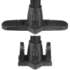 Pompka rowerowa z manometrem Presta Schrader Dunlop 160 PSI | Pompka podłogowa z manometrem i adapterami do opon i piłek | Uniwersalna pompka rowerowa z manometrem 11 bar |  ZY-6138C