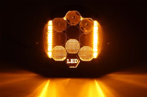 Lampa robocza LED 7" 50W 5000lm | 2w1 | DRL + reflektor dalekosiężny | WL002-50W
