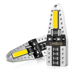 Żarówka samochodowa LED W5W T10 2 SMD 7020