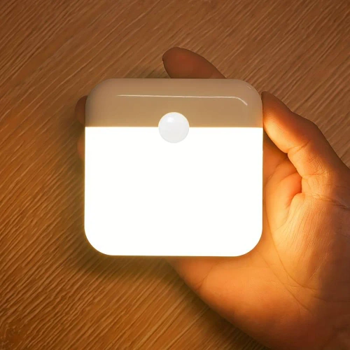 Lampka meblowa z czujnikiem ruchu | Bezprzewodowa lampka z czujnikiem zmierzchu | Magnetyczna lampka nocna z wbudowanym akumulatorem | C4765-WHITE