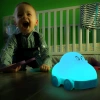 Silikonowa lampka nocna LED Autko | Przenośna lampka dziecięca 9 kolorów światła | JL-604