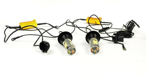 DRL 2w1 z kierunkowskazem | Żarówki 42 SMD 2323 | Światła LED do jazdy dziennej | AUTOMAT